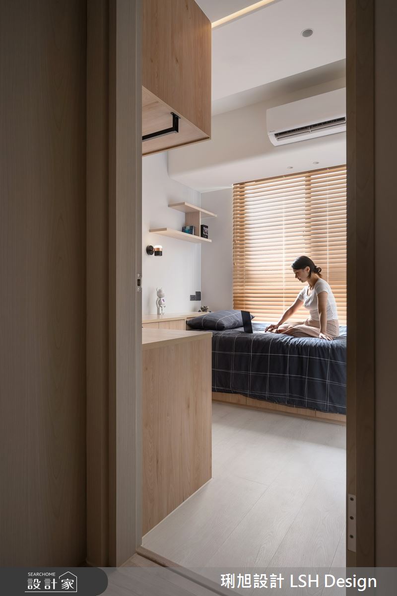 24坪新成屋(5年以下)＿北歐風兒童房兒童房客房案例圖片＿琍旭室內裝修設計＿琍旭_純境 · 森之42