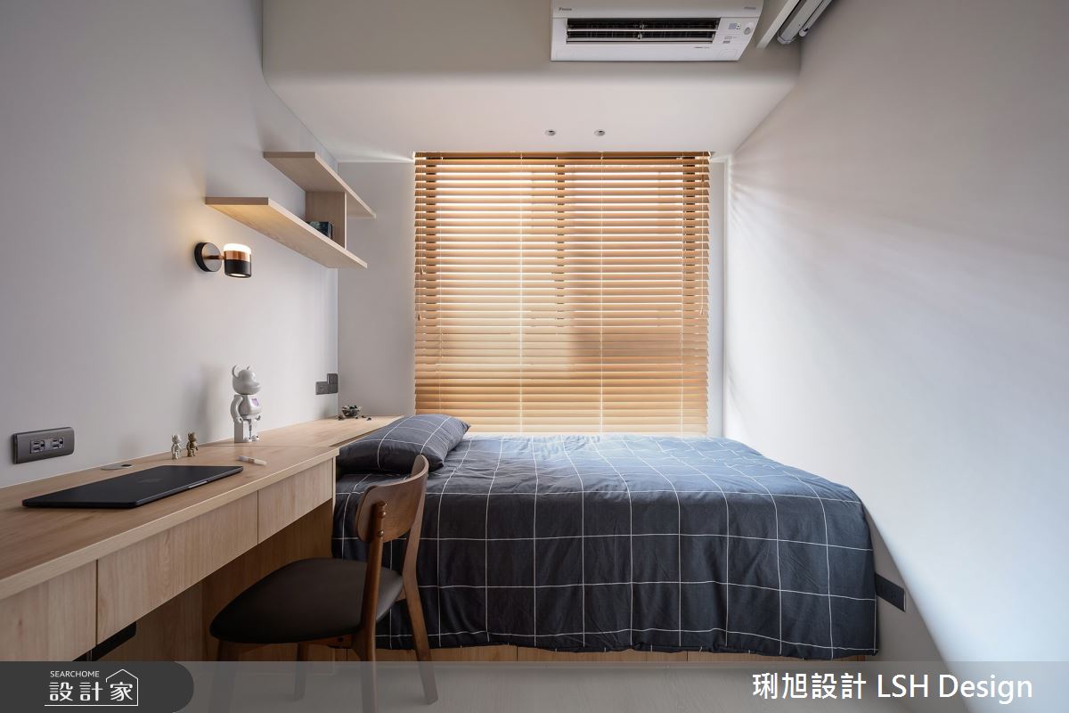 24坪新成屋(5年以下)＿北歐風兒童房兒童房客房案例圖片＿琍旭室內裝修設計＿琍旭_純境 · 森之45