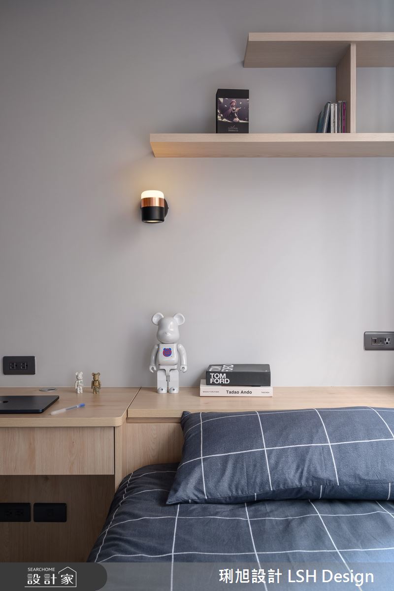 24坪新成屋(5年以下)＿北歐風兒童房兒童房客房案例圖片＿琍旭室內裝修設計＿琍旭_純境 · 森之47