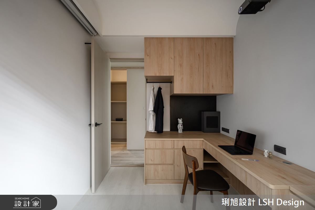 24坪新成屋(5年以下)＿北歐風兒童房兒童房客房案例圖片＿琍旭室內裝修設計＿琍旭_純境 · 森之43