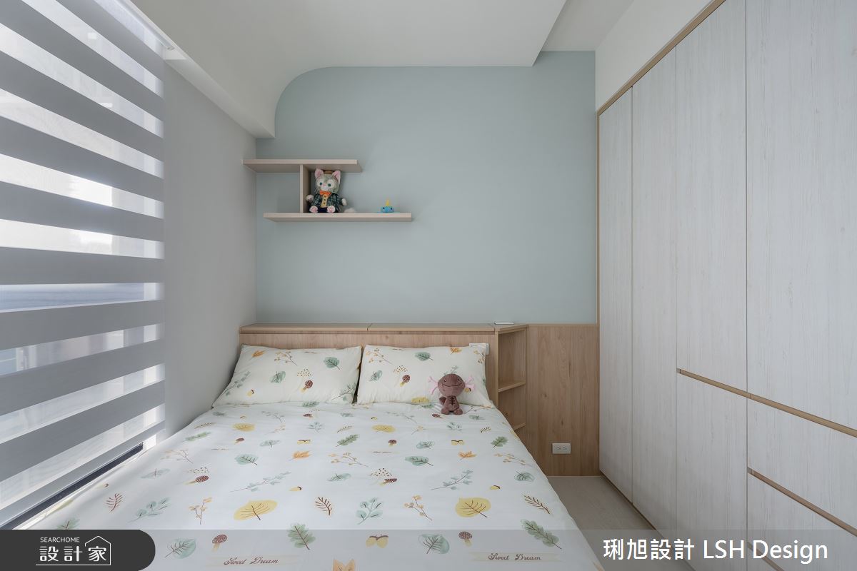 24坪新成屋(5年以下)＿北歐風兒童房兒童房客房案例圖片＿琍旭室內裝修設計＿琍旭_純境 · 森之50