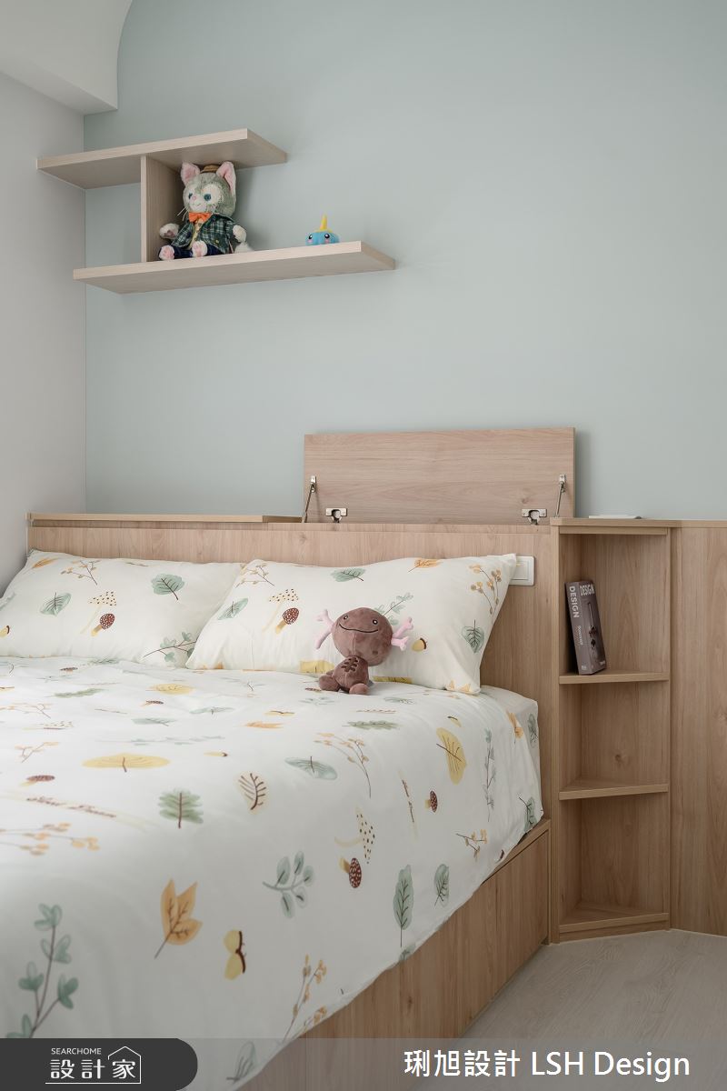 24坪新成屋(5年以下)＿北歐風兒童房兒童房客房案例圖片＿琍旭室內裝修設計＿琍旭_純境 · 森之56