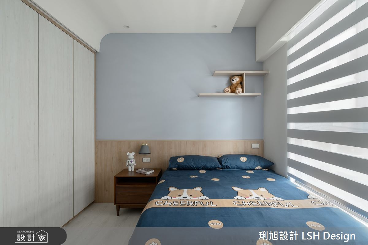 24坪新成屋(5年以下)＿北歐風兒童房兒童房客房案例圖片＿琍旭室內裝修設計＿琍旭_純境 · 森之59