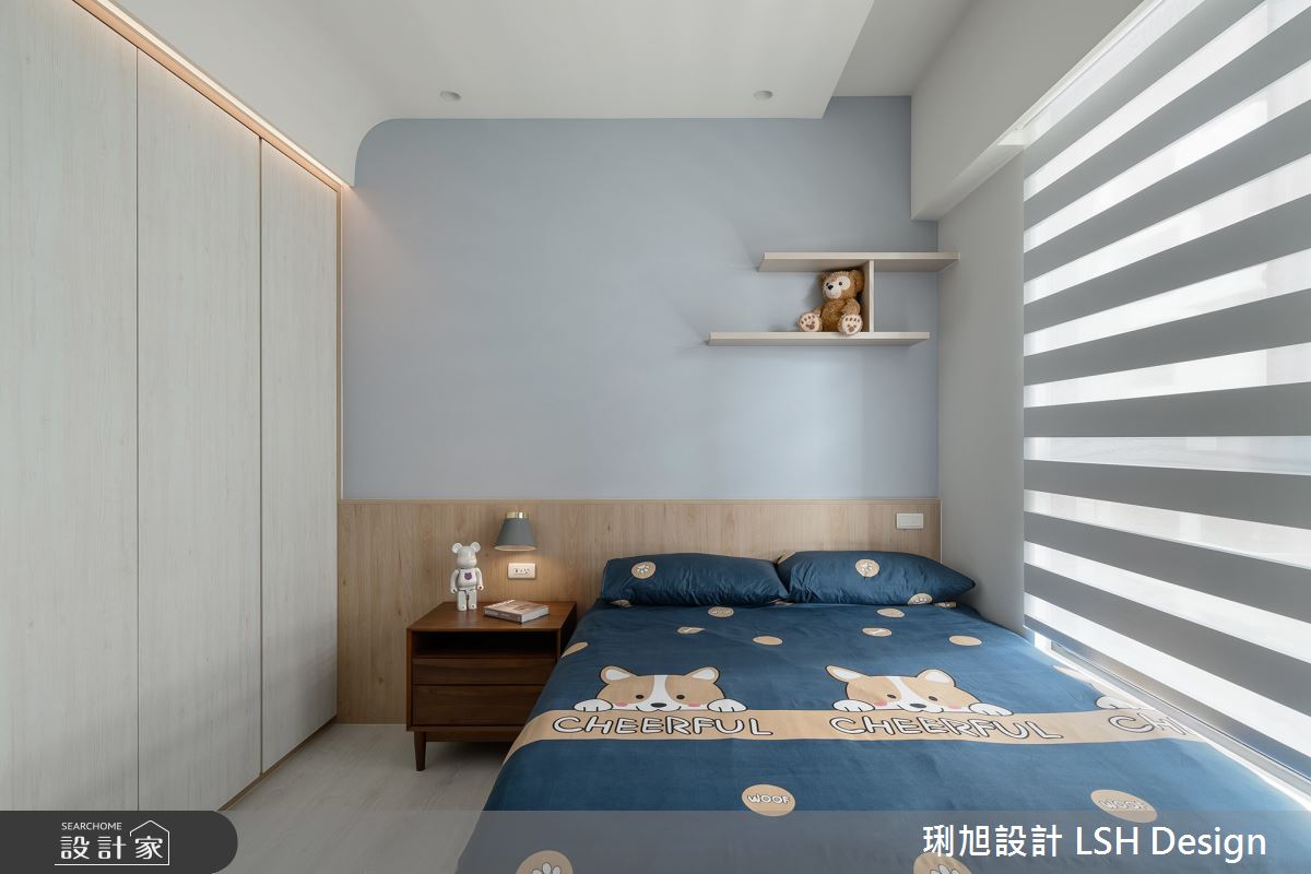 24坪新成屋(5年以下)＿北歐風兒童房兒童房客房案例圖片＿琍旭室內裝修設計＿琍旭_純境 · 森之60