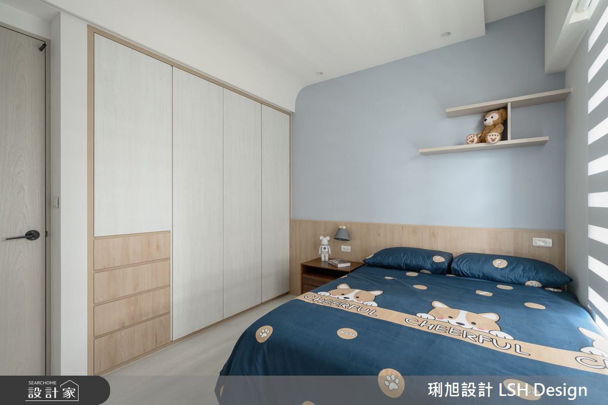 24坪新成屋(5年以下)＿北歐風兒童房兒童房客房案例圖片＿琍旭室內裝修設計＿琍旭_純境 · 森之62
