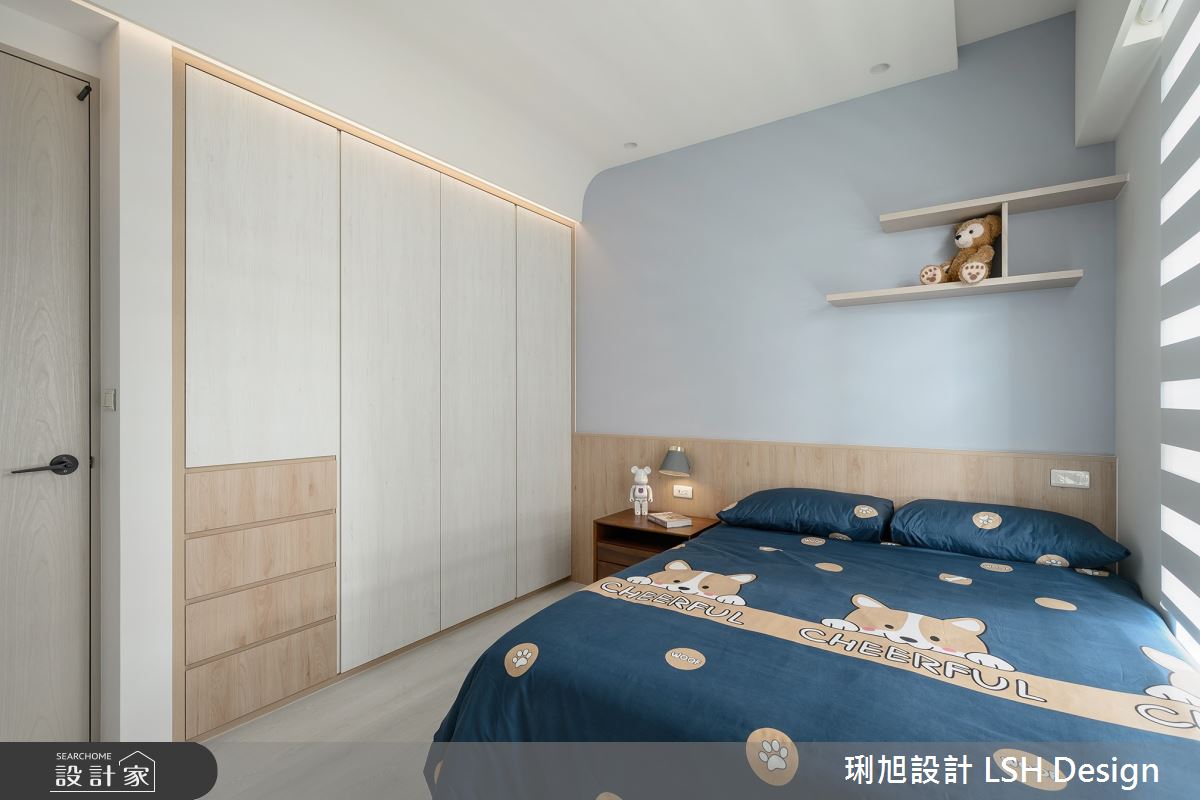 24坪新成屋(5年以下)＿北歐風兒童房兒童房客房案例圖片＿琍旭室內裝修設計＿琍旭_純境 · 森之61