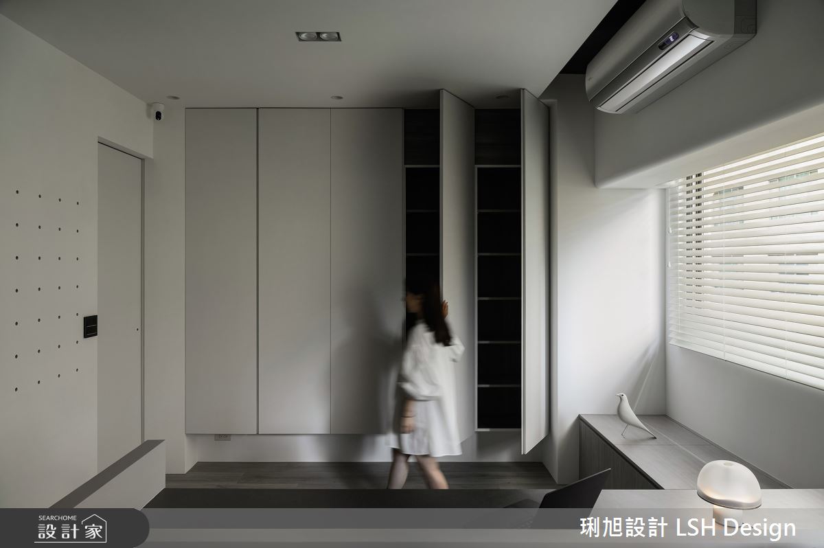 25坪老屋(16~30年)＿現代風書房案例圖片＿琍旭室內裝修設計＿琍旭_慢奏灰白之19