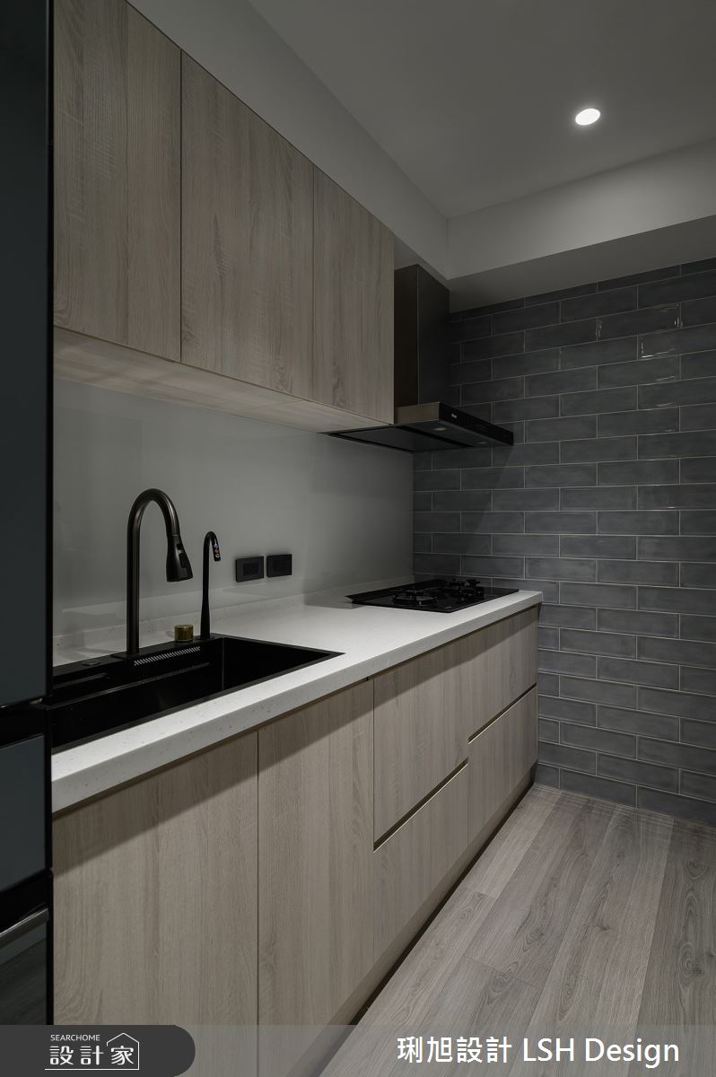 25坪老屋(16~30年)＿現代風廚房案例圖片＿琍旭室內裝修設計＿琍旭_慢奏灰白之39