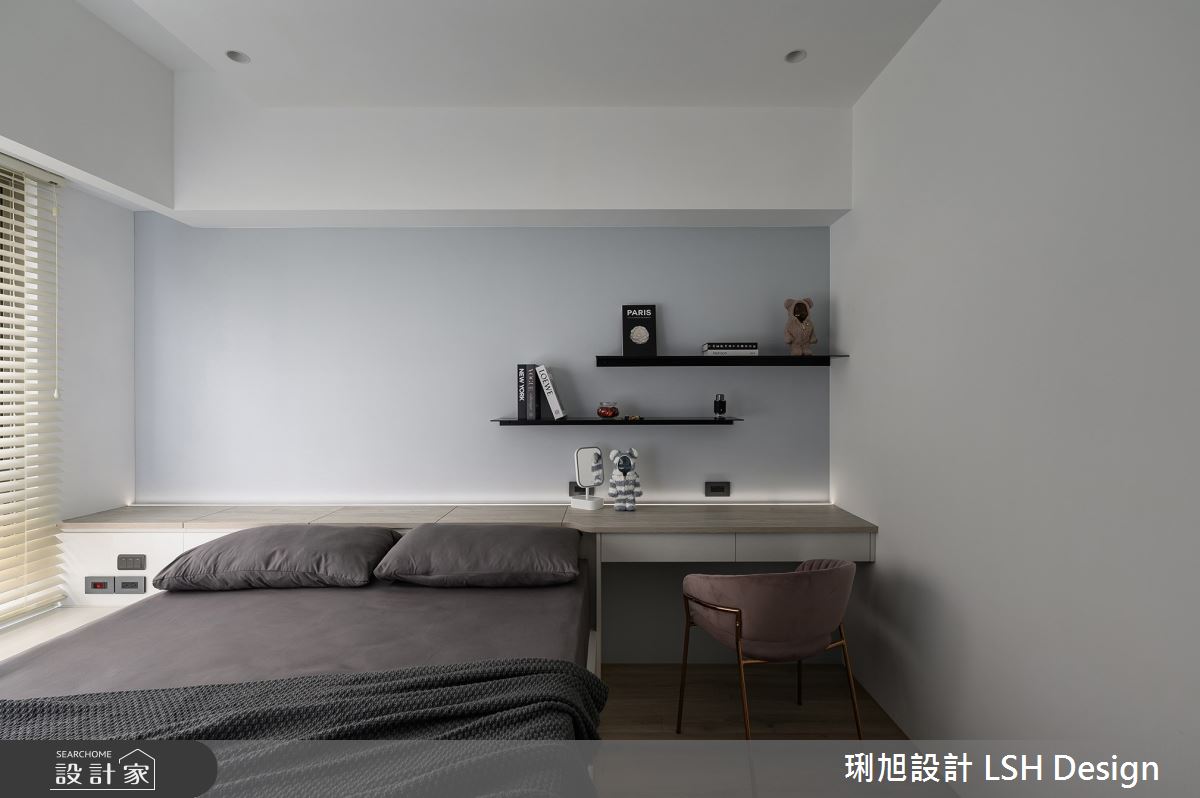 25坪老屋(16~30年)＿現代風臥室案例圖片＿琍旭室內裝修設計＿琍旭_慢奏灰白之41