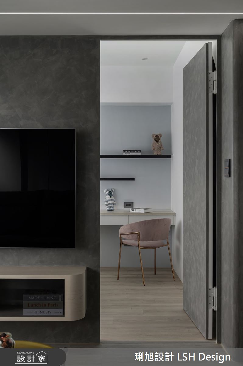 25坪老屋(16~30年)＿現代風臥室案例圖片＿琍旭室內裝修設計＿琍旭_慢奏灰白之40