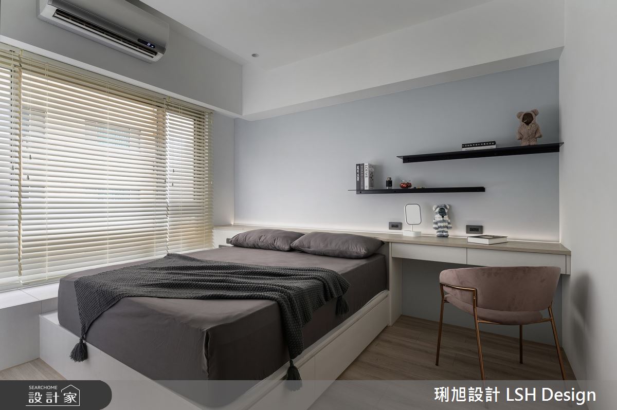 25坪老屋(16~30年)＿現代風臥室案例圖片＿琍旭室內裝修設計＿琍旭_慢奏灰白之43