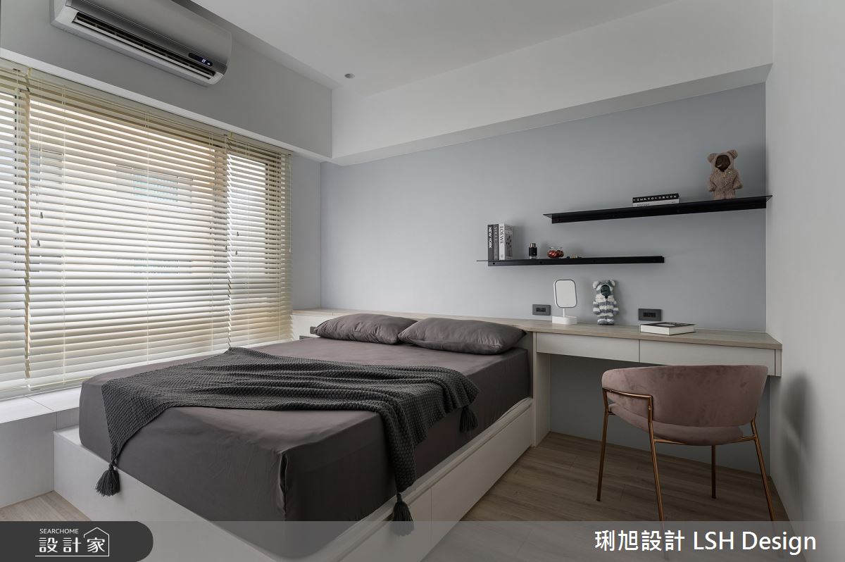25坪老屋(16~30年)＿現代風臥室案例圖片＿琍旭室內裝修設計＿琍旭_慢奏灰白之44