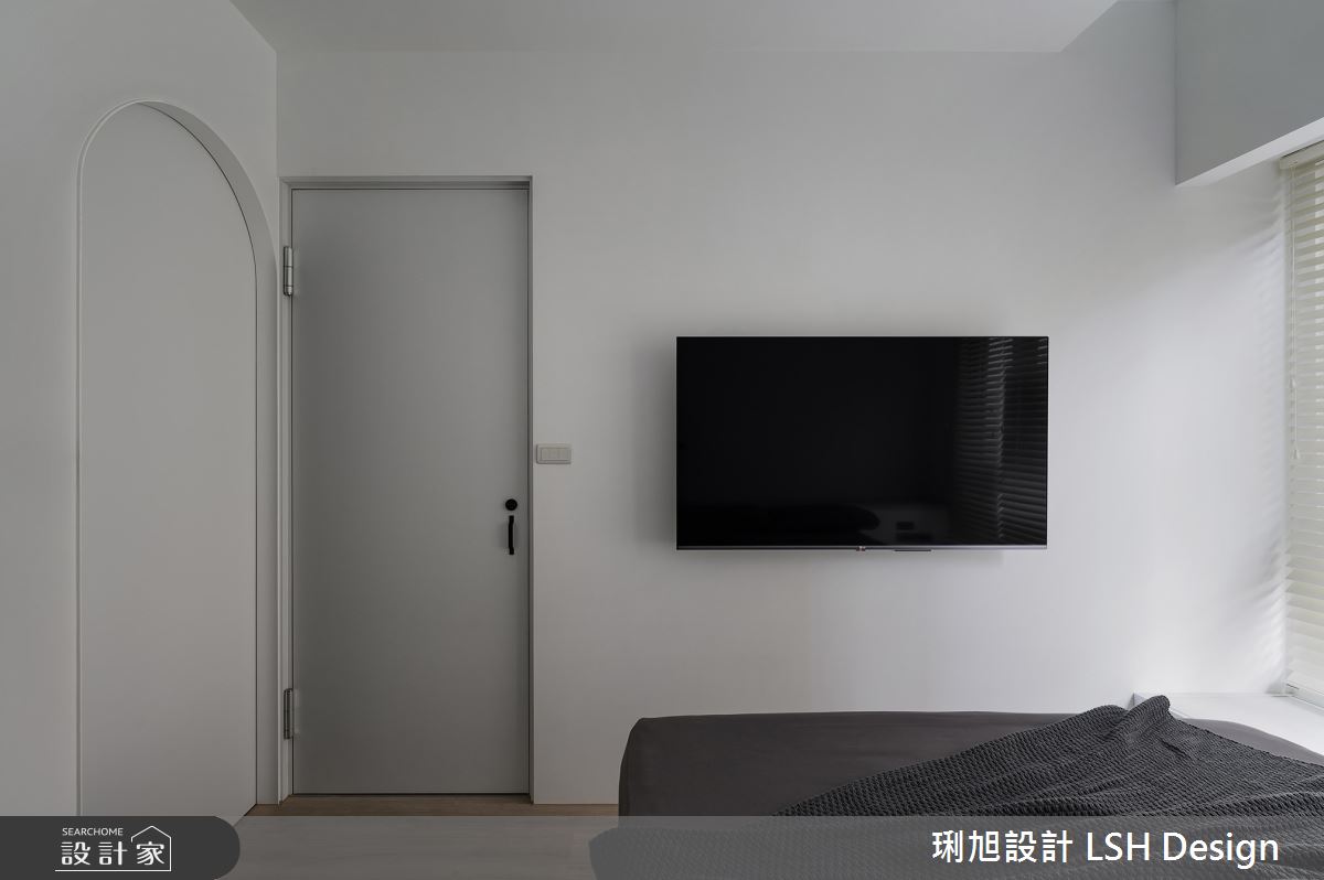 25坪老屋(16~30年)＿現代風臥室案例圖片＿琍旭室內裝修設計＿琍旭_慢奏灰白之48