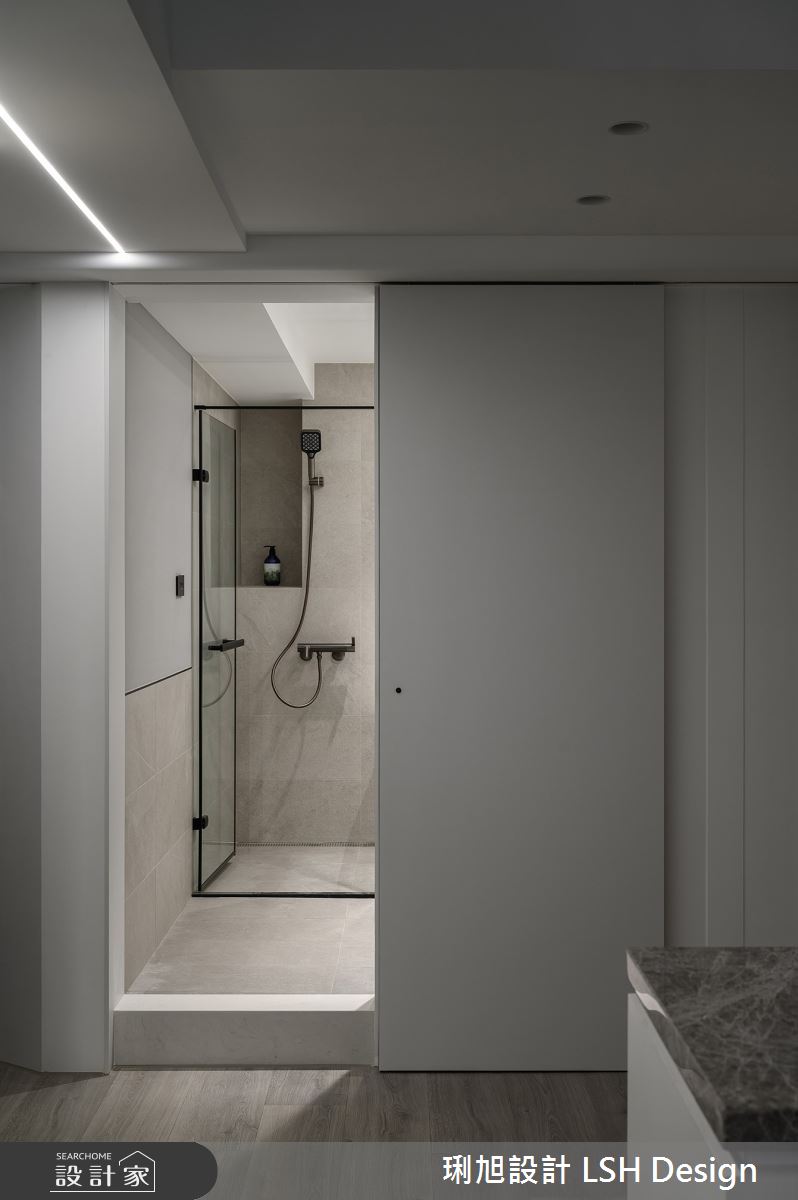 25坪老屋(16~30年)＿現代風餐廳浴室案例圖片＿琍旭室內裝修設計＿琍旭_慢奏灰白之55