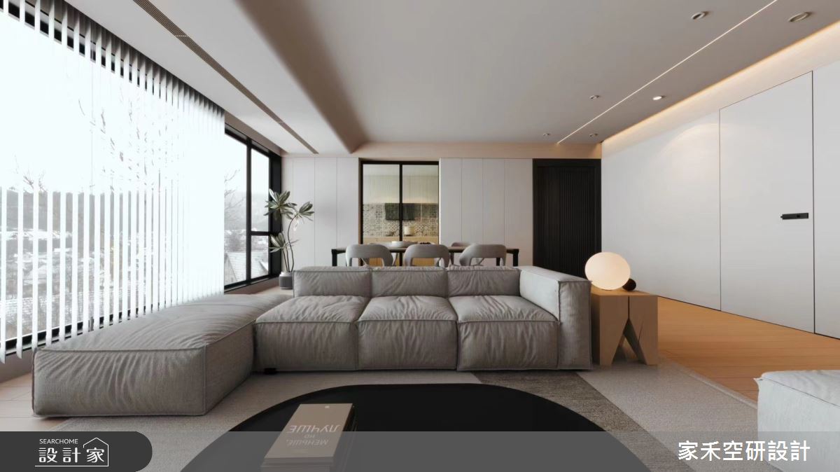 65坪新成屋(5年以下)＿現代風客廳案例圖片＿家禾空研設計＿家禾_02之1