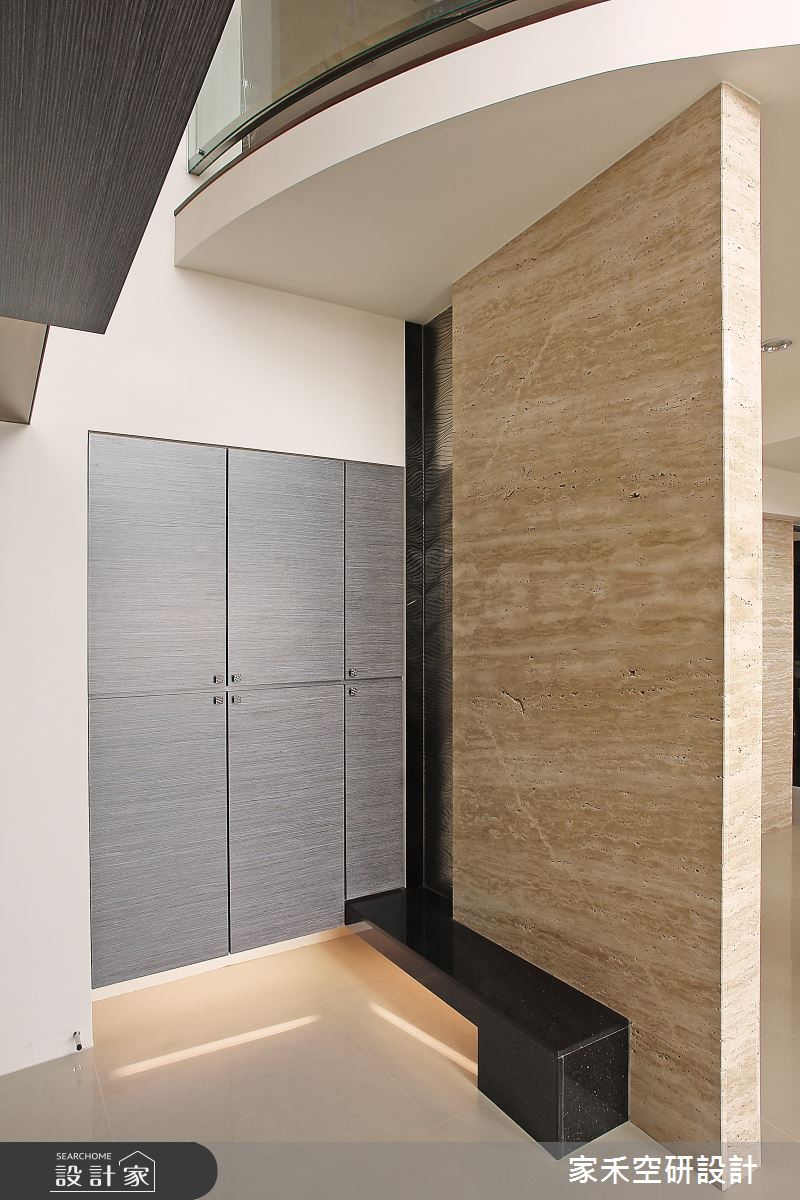 120坪新成屋(5年以下)＿現代風玄關案例圖片＿家禾空研設計＿家禾_03.緣之2