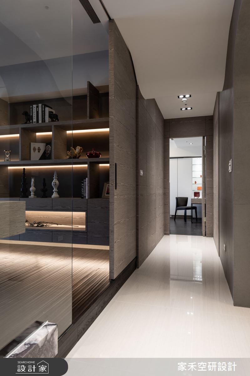 75坪新成屋(5年以下)＿現代風走廊案例圖片＿家禾空研設計＿家禾_04.隱逸山居之5