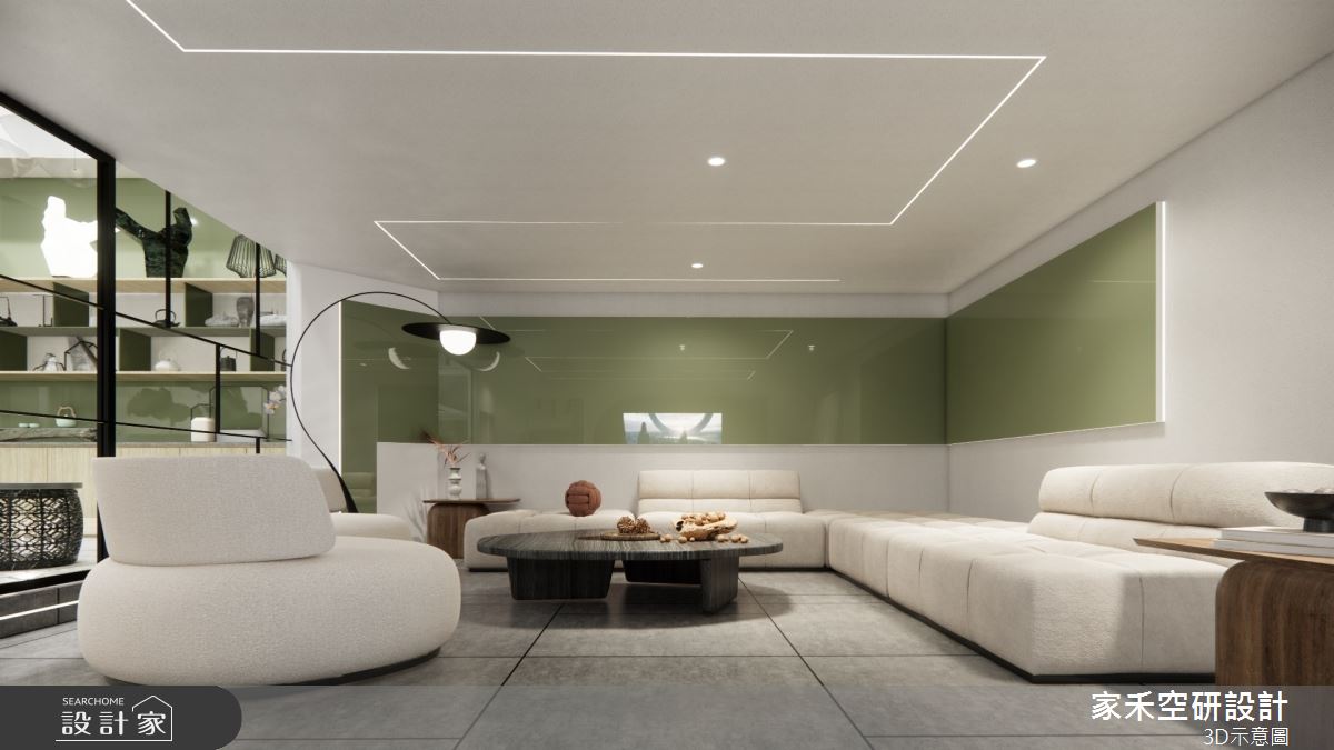 85坪毛胚屋＿現代風客廳案例圖片＿家禾空研設計＿家禾_05之16