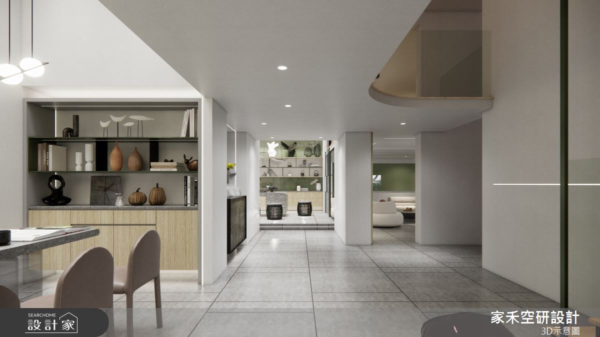 85坪毛胚屋＿現代風走廊案例圖片＿家禾空研設計＿家禾_05之20