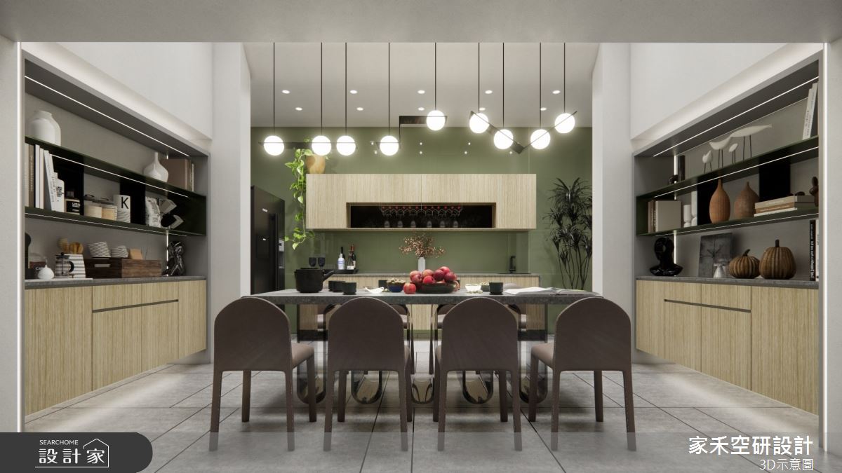 85坪毛胚屋＿現代風餐廳廚房案例圖片＿家禾空研設計＿家禾_05之24