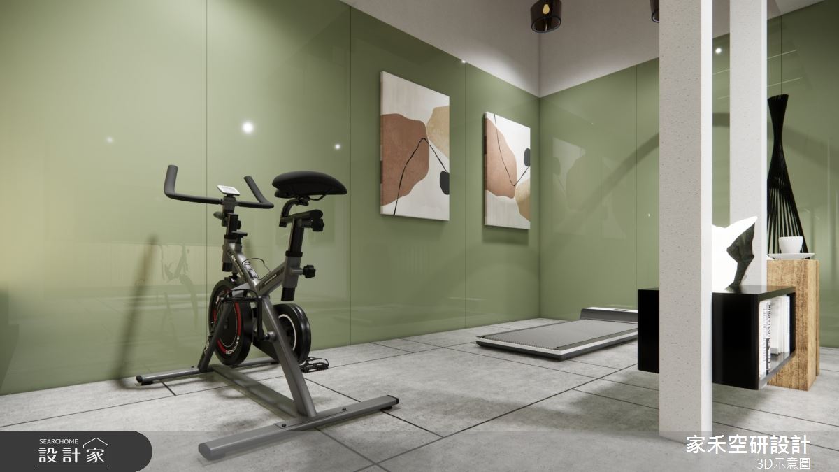 85坪毛胚屋＿現代風家庭健身房案例圖片＿家禾空研設計＿家禾_05之35