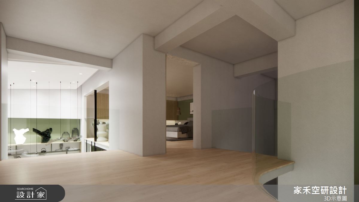 85坪毛胚屋＿現代風走廊案例圖片＿家禾空研設計＿家禾_05之47
