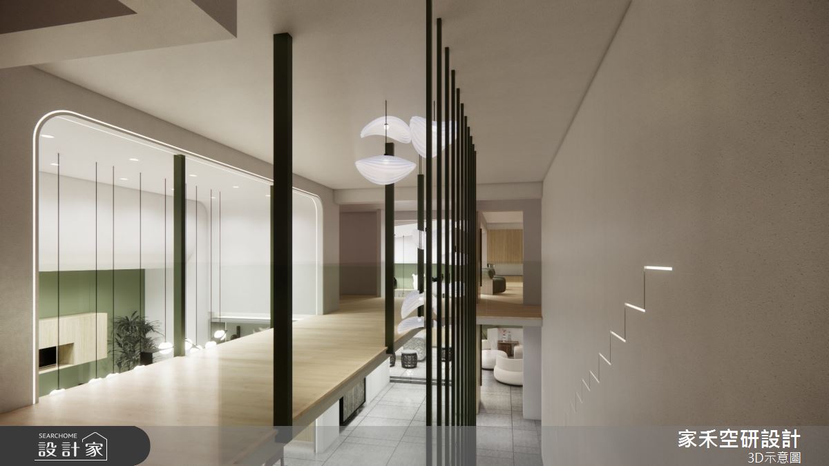 85坪毛胚屋＿現代風走廊案例圖片＿家禾空研設計＿家禾_05之49