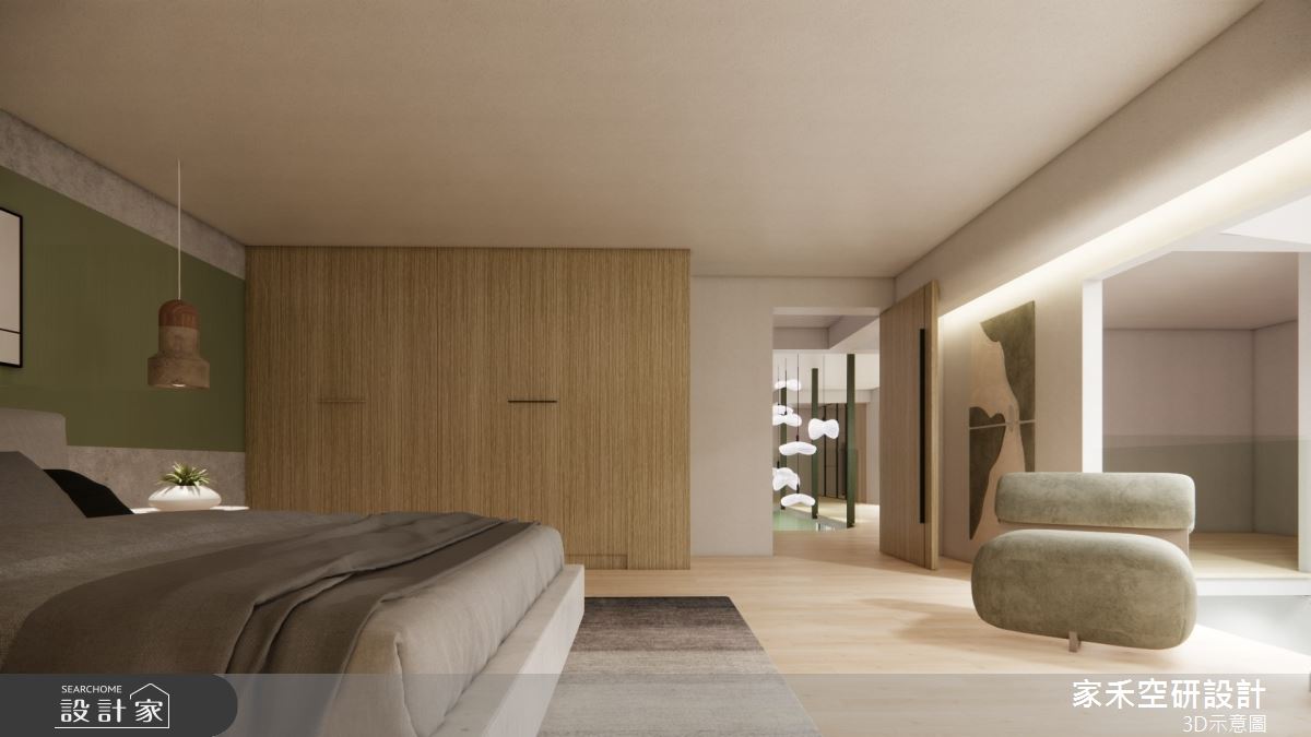 85坪毛胚屋＿現代風臥室案例圖片＿家禾空研設計＿家禾_05之57