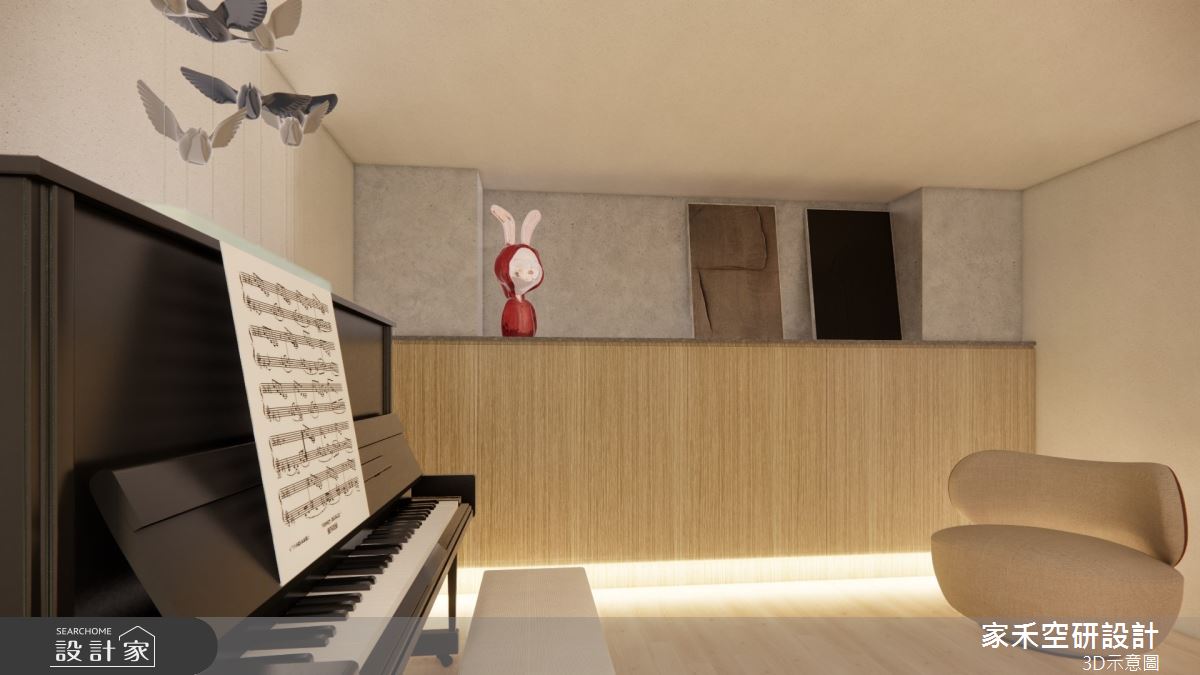 85坪毛胚屋＿現代風多功能室案例圖片＿家禾空研設計＿家禾_05之68