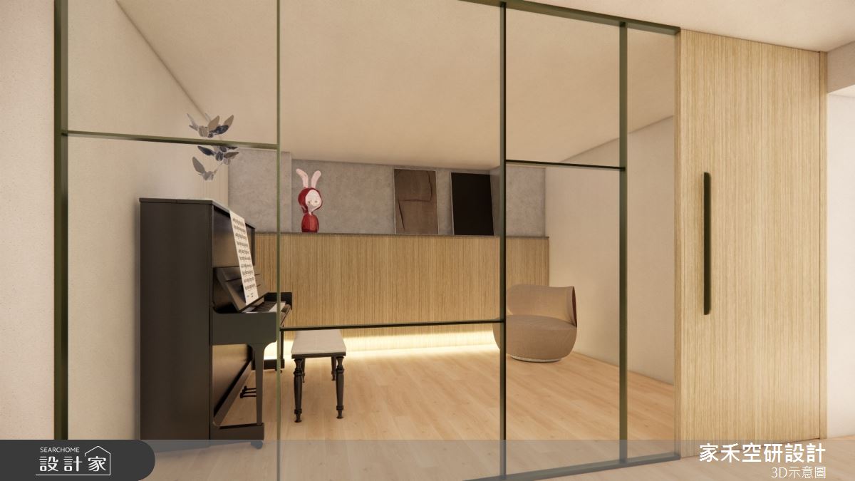 85坪毛胚屋＿現代風多功能室案例圖片＿家禾空研設計＿家禾_05之69