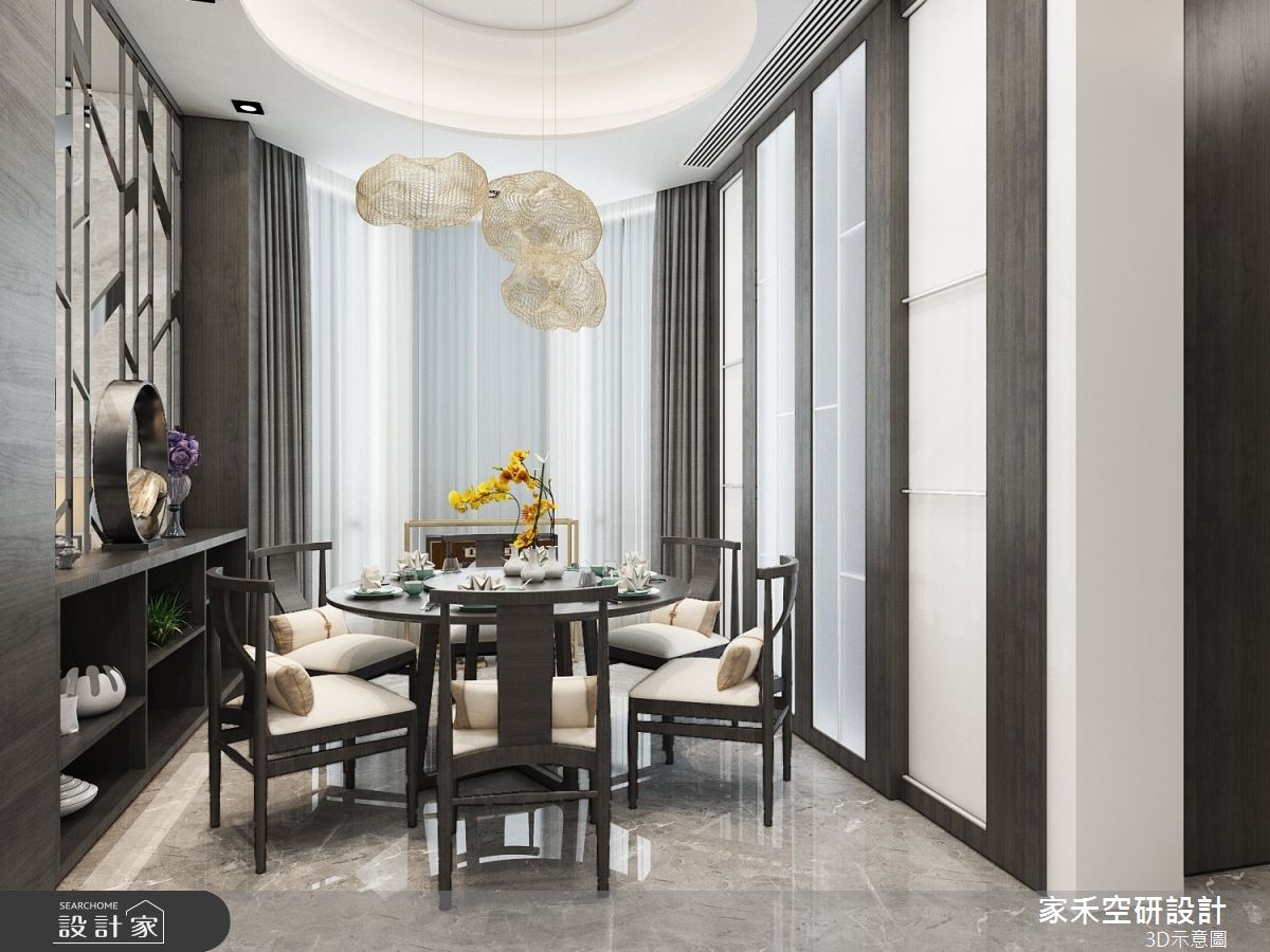 100坪毛胚屋＿新中式風餐廳案例圖片＿家禾空研設計＿家禾_06之4