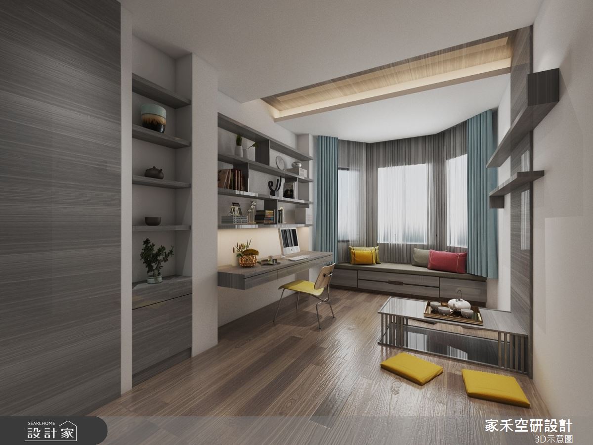 100坪毛胚屋＿新中式風多功能室案例圖片＿家禾空研設計＿家禾_06之15