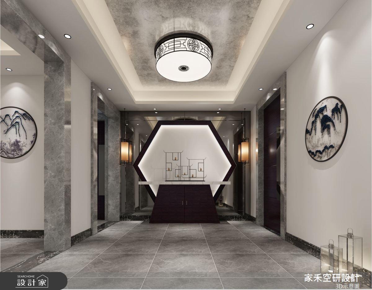 1500坪毛胚屋＿東方風玄關案例圖片＿家禾空研設計＿家禾_07.家和萬事興之23