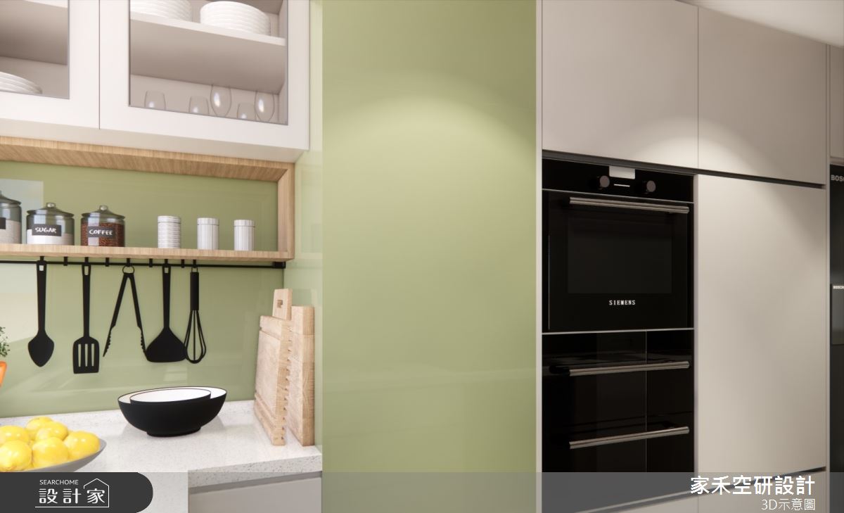 25坪老屋(16~30年)＿現代輕奢風廚房案例圖片＿家禾空研設計＿家禾_09.昆山鹿嘉花園_現代輕奢風格之16