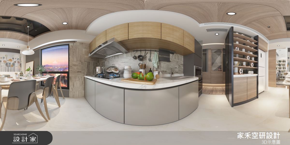 18坪老屋(16~30年)＿人文風餐廳廚房案例圖片＿家禾空研設計＿家禾_10.人文宅之5