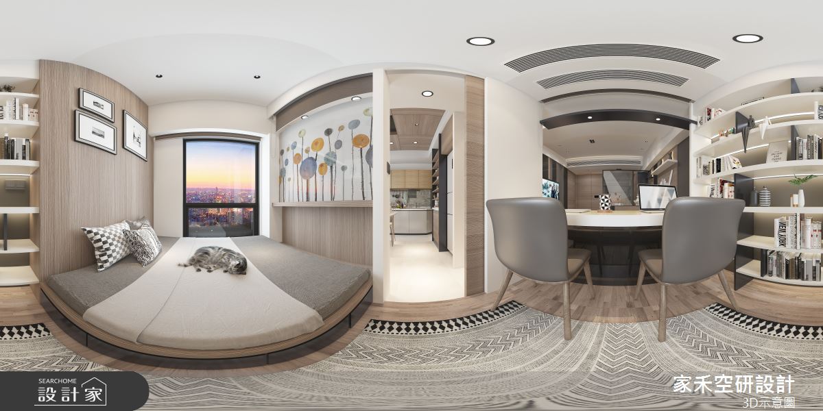 18坪老屋(16~30年)＿人文風臥室案例圖片＿家禾空研設計＿家禾_10.人文宅之8