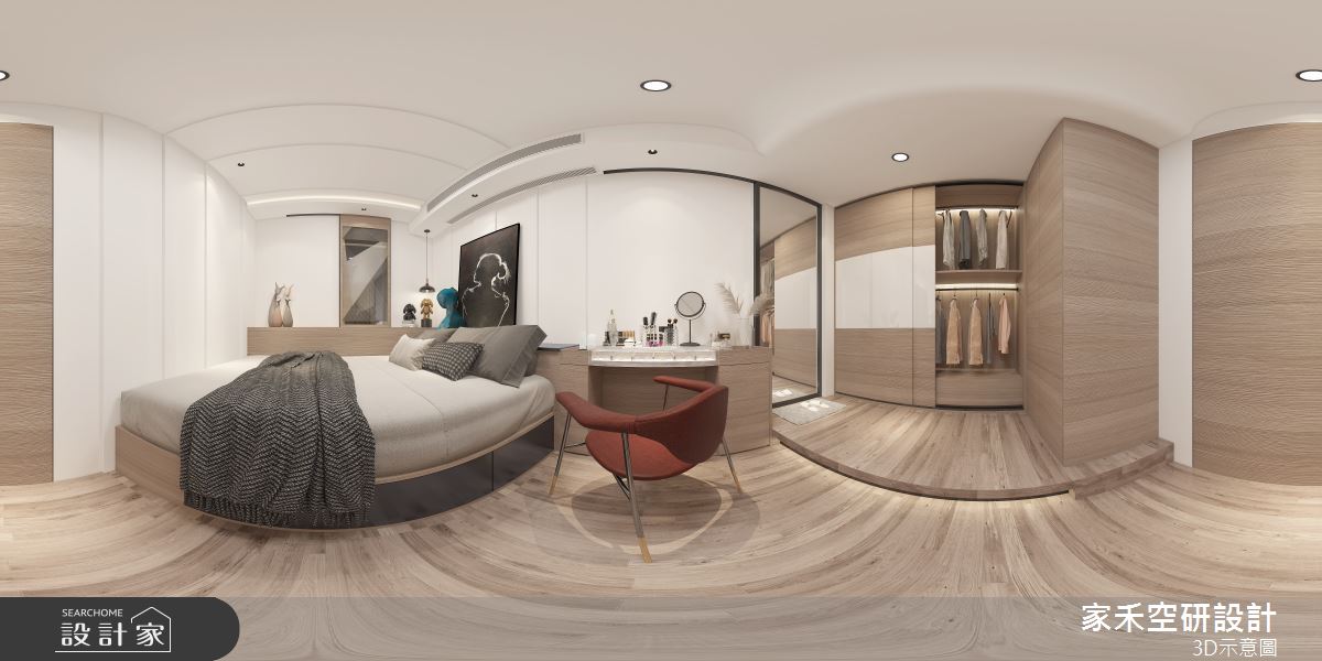 18坪老屋(16~30年)＿人文風臥室案例圖片＿家禾空研設計＿家禾_10.人文宅之9