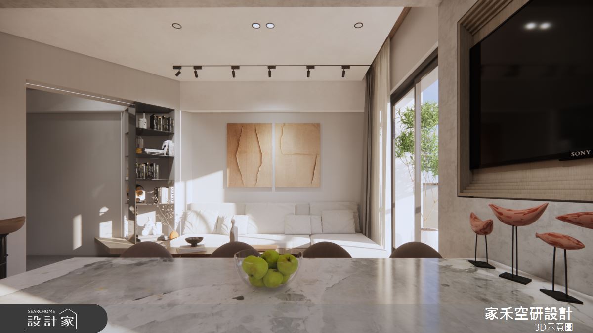 36坪新成屋(5年以下)＿現代風客廳餐廳案例圖片＿家禾空研設計＿家禾_11之32