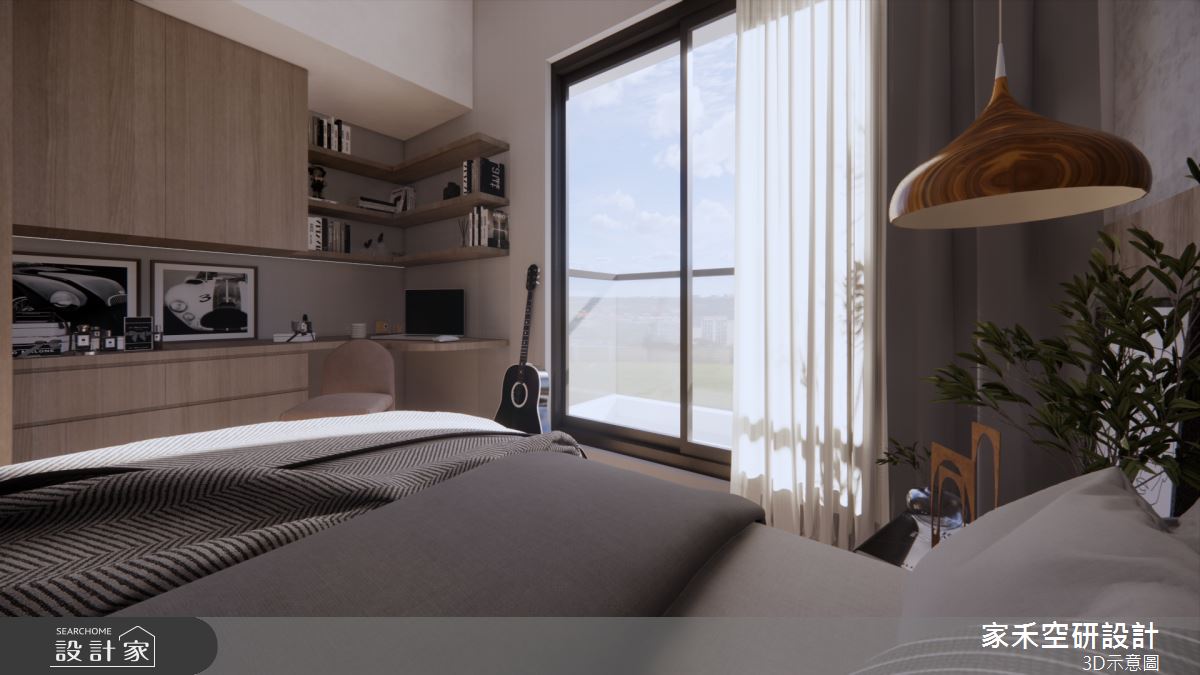 36坪新成屋(5年以下)＿現代風兒童房兒童房客房案例圖片＿家禾空研設計＿家禾_11之40