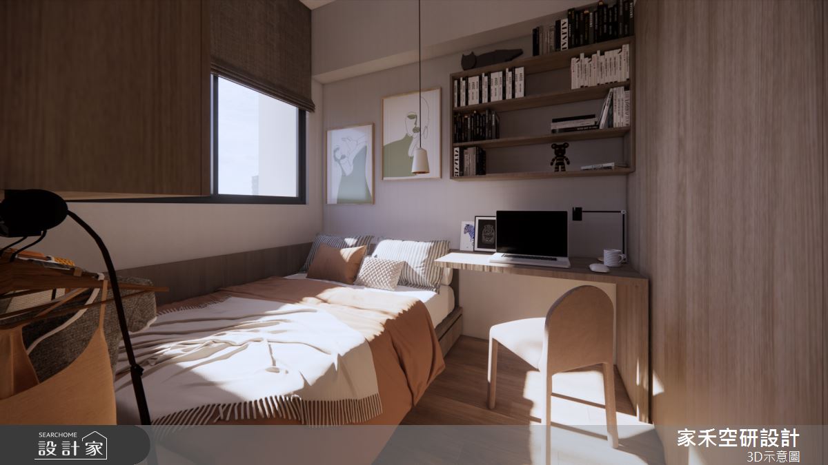 36坪新成屋(5年以下)＿現代風兒童房兒童房客房案例圖片＿家禾空研設計＿家禾_11之42