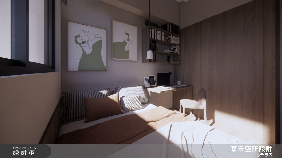36坪新成屋(5年以下)＿現代風兒童房兒童房客房案例圖片＿家禾空研設計＿家禾_11之43