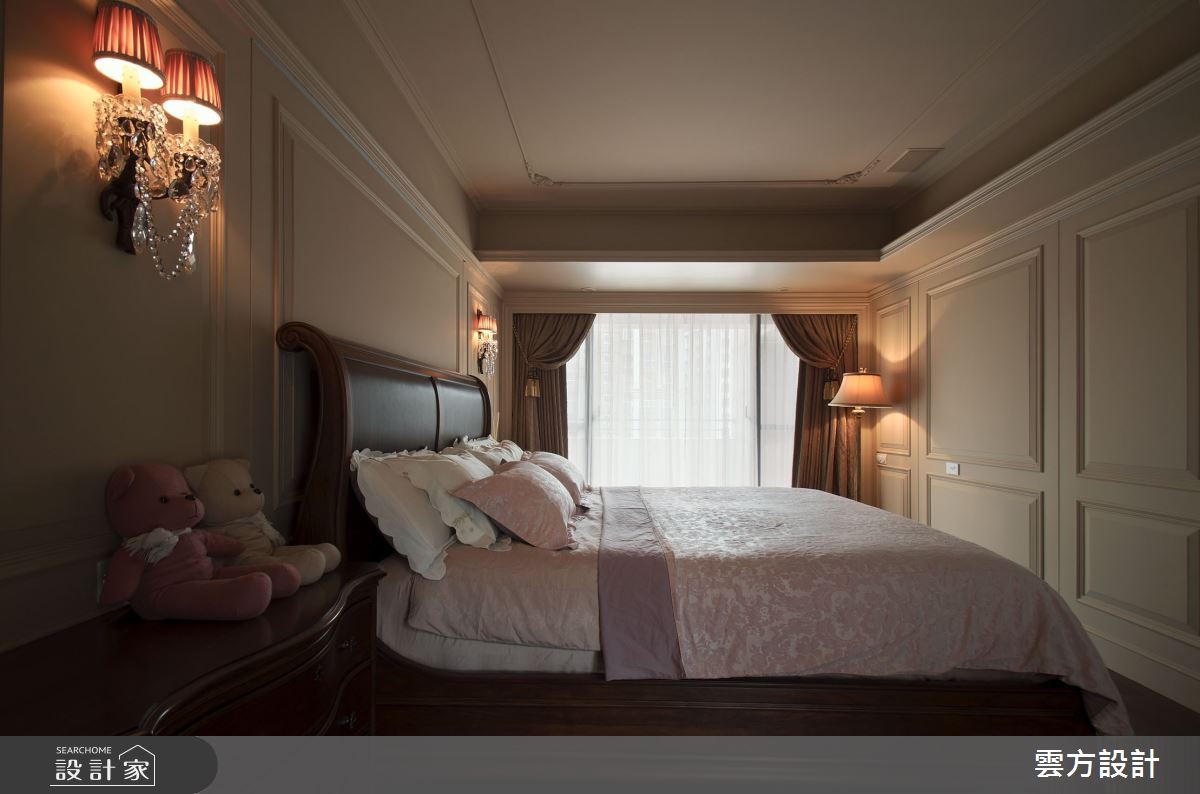 60坪毛胚屋＿新古典臥室案例圖片＿雲方設計＿雲方_磅礡大器奢華古典之23