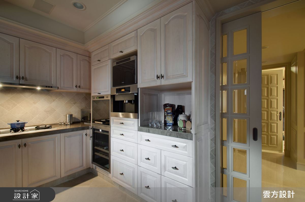 60坪毛胚屋＿新古典廚房案例圖片＿雲方設計＿雲方_磅礡大器奢華古典之18
