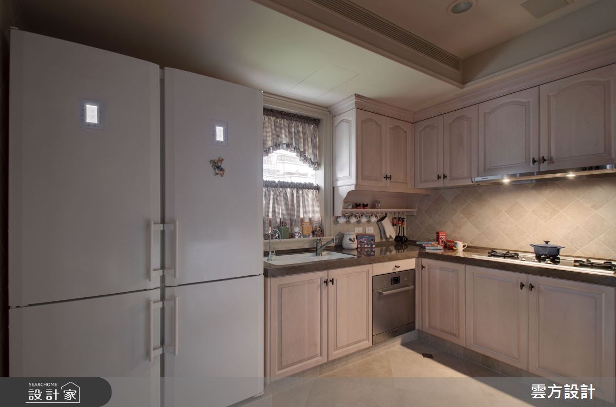 60坪毛胚屋＿新古典廚房案例圖片＿雲方設計＿雲方_磅礡大器奢華古典之16
