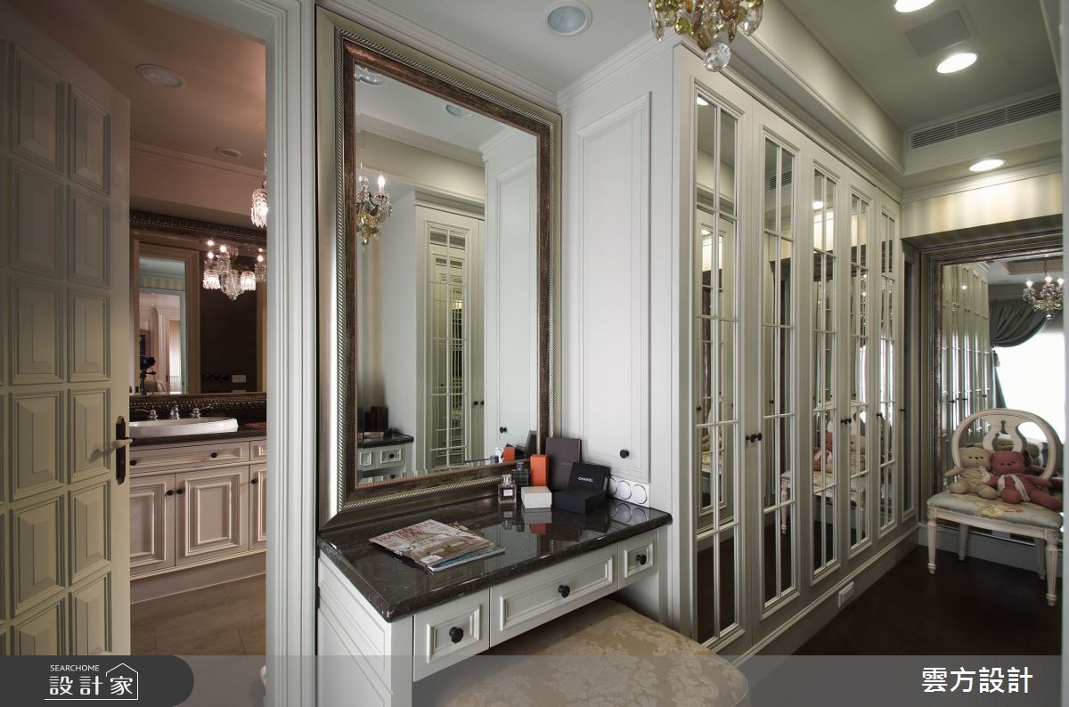 60坪毛胚屋＿新古典更衣間案例圖片＿雲方設計＿雲方_磅礡大器奢華古典之24