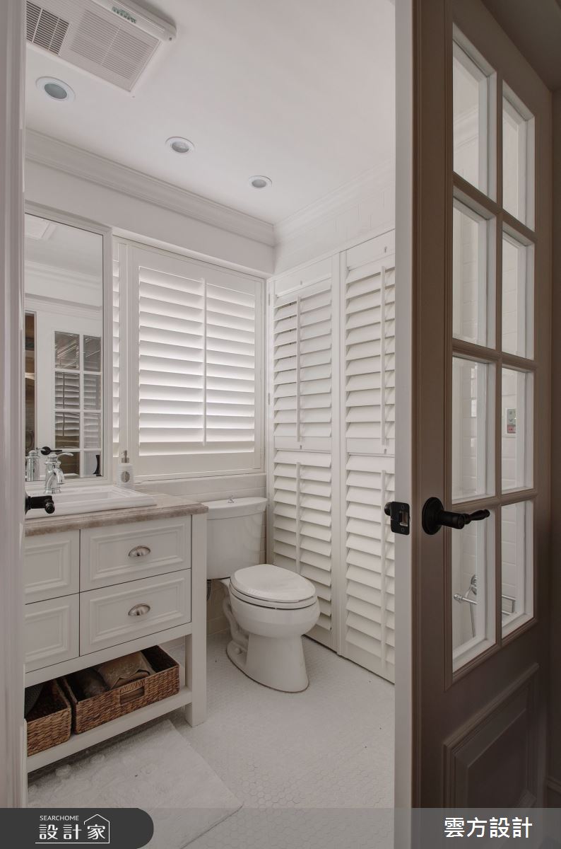 45坪毛胚屋＿美式風浴室案例圖片＿雲方設計＿雲方_品味傳承美式家居之12