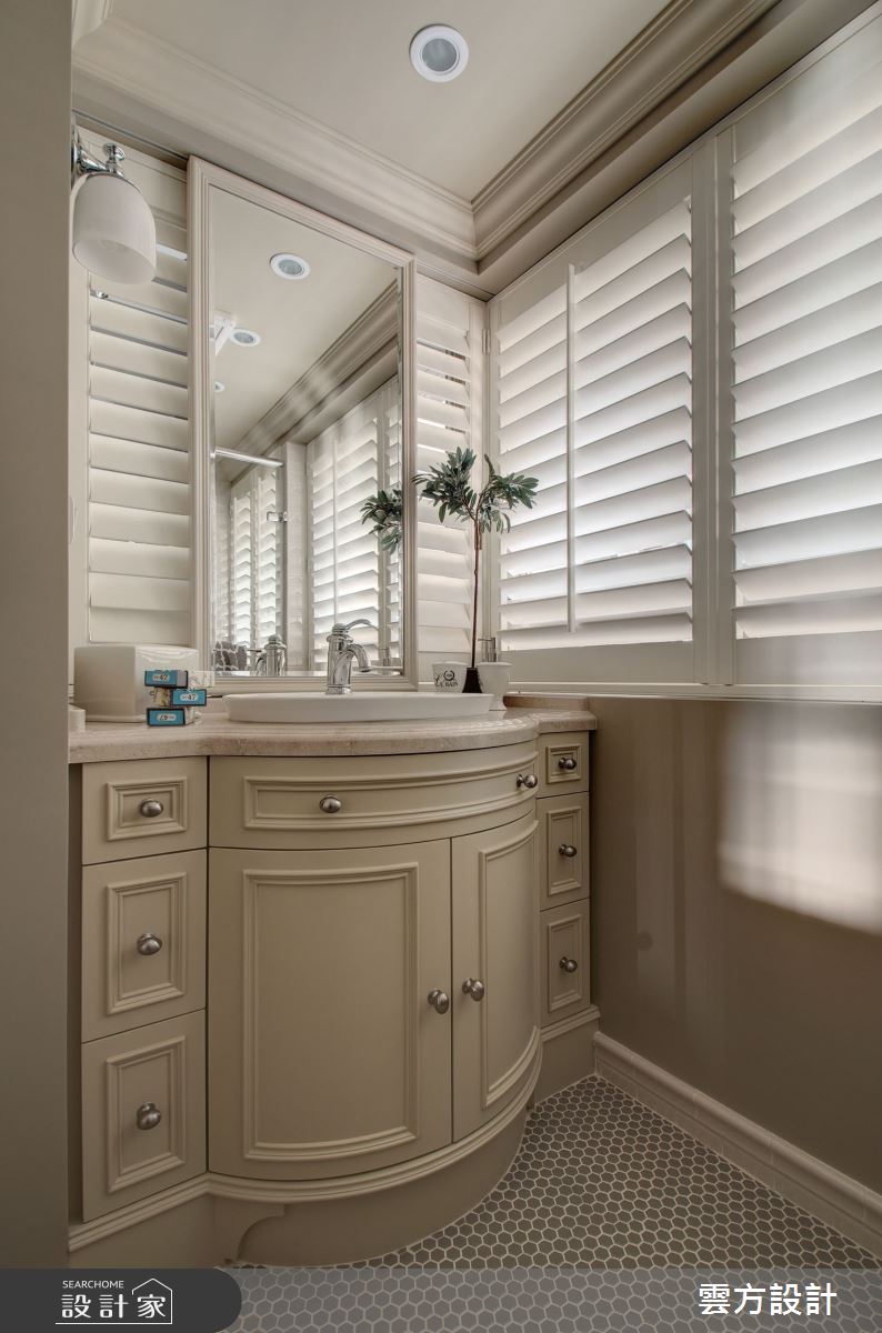 45坪毛胚屋＿美式風浴室案例圖片＿雲方設計＿雲方_品味傳承美式家居之15