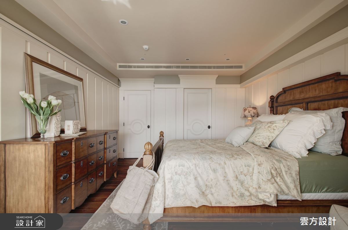 45坪毛胚屋＿美式風臥室案例圖片＿雲方設計＿雲方_品味傳承美式家居之19