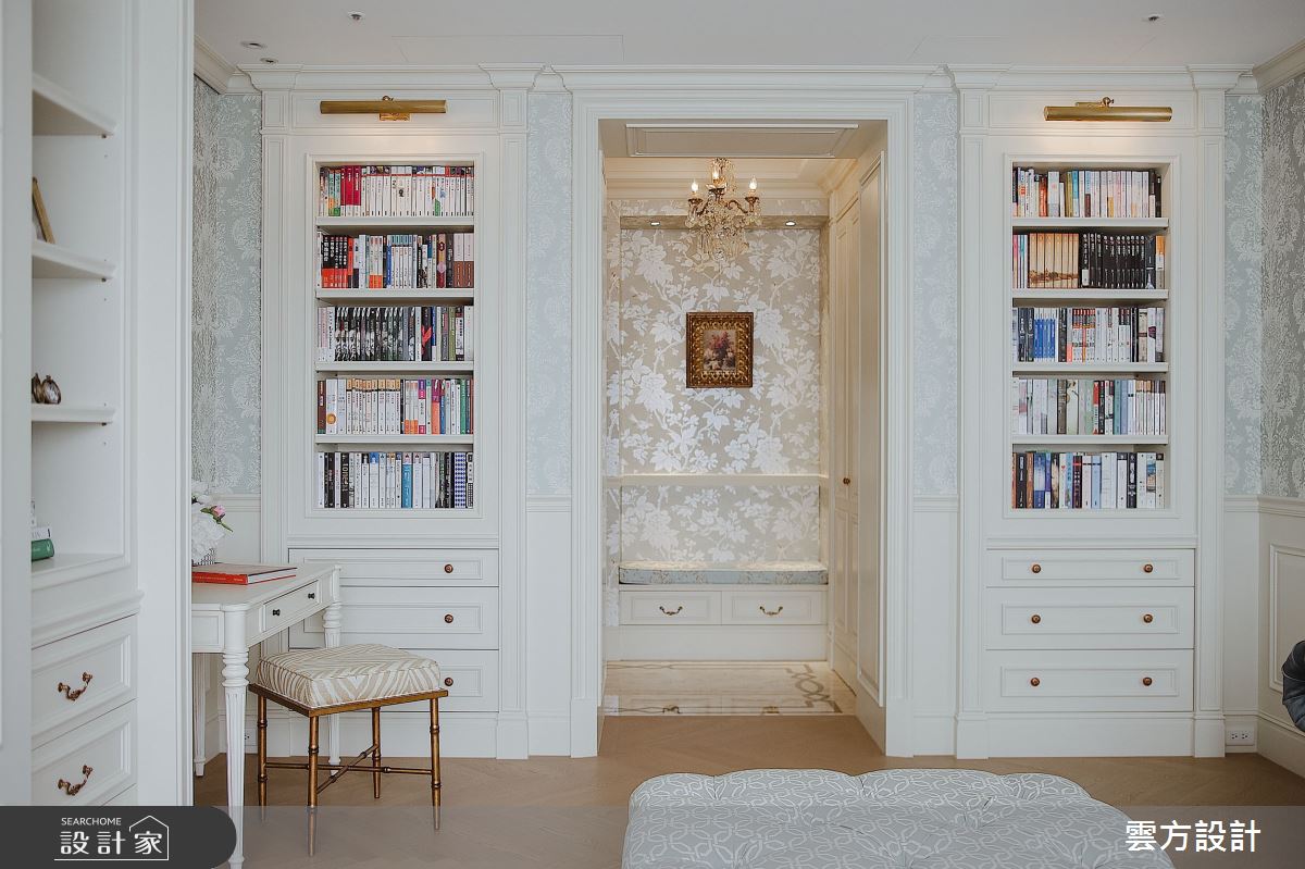 37坪中古屋(5~15年)＿新古典玄關客廳案例圖片＿雲方設計＿雲方_精緻悅目法式奢華之3
