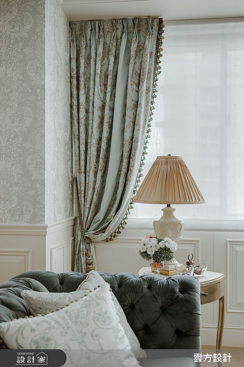 37坪中古屋(5~15年)＿新古典客廳案例圖片＿雲方設計＿雲方_精緻悅目法式奢華之10